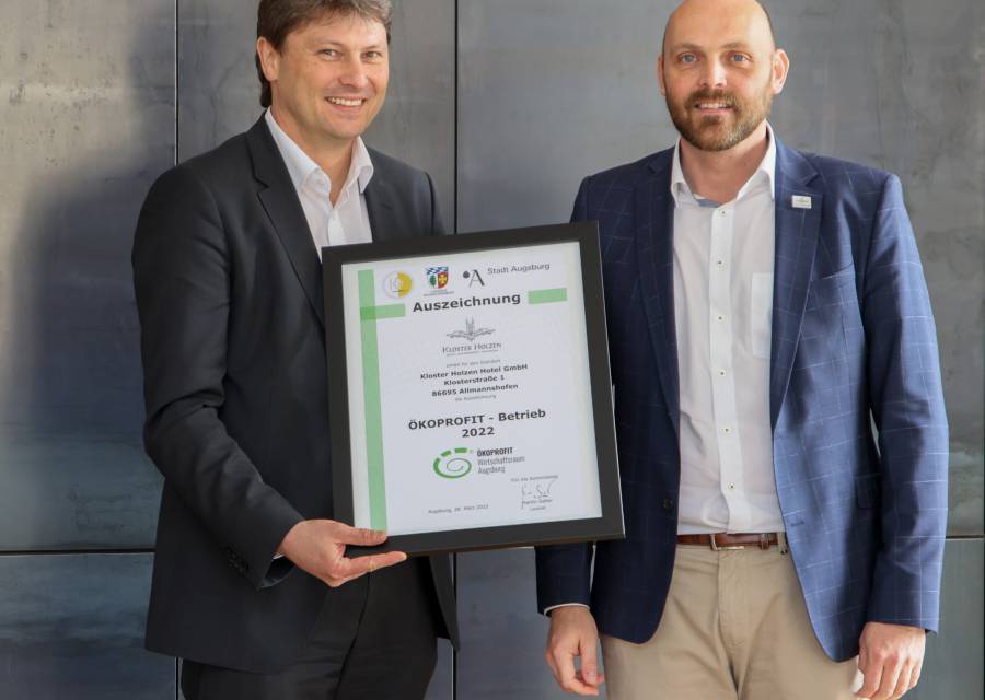 Certified Ökoprofit-Business: Focus on environmental management - Hotel Kloster Holzen