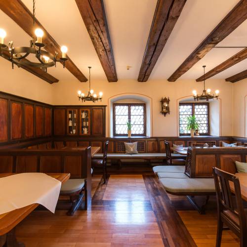 Bild der Jägerstube im Kloster Holzen.