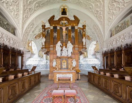 Altar im Kloster