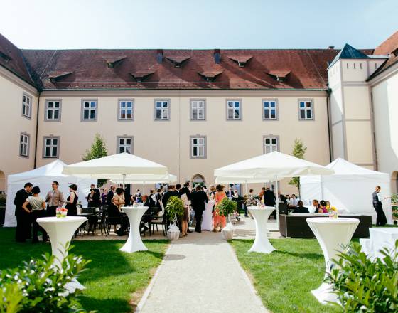 Sektempfang Kloster Holzen