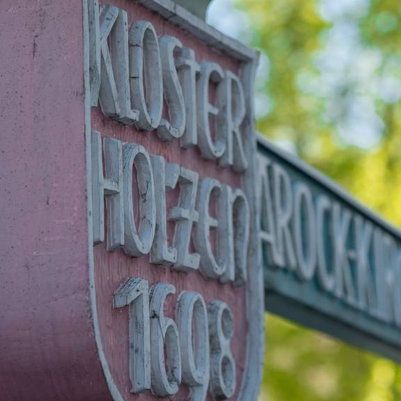 Kloster Holzen Schild
