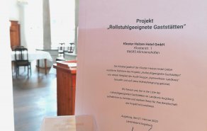 Auszeichnung "Rollstuhlgeeignete Gaststätten", Bild 1/1